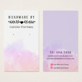 Grafikkarte für den Splash-Ohrring (Vorne & Hinten)