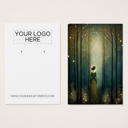 Grafikkarte für den verzauberten Waldring (Vorne & Hinten)