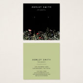 Grafikkarte für den Wildblume "Osterring" (Vorne & Hinten)