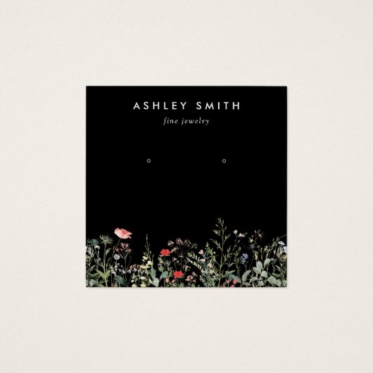 Grafikkarte für den Wildblume "Osterring" (Vorderseite)