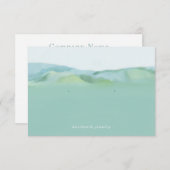 Grafikkarte für Designer Begleitkarte (Vorne/Hinten)