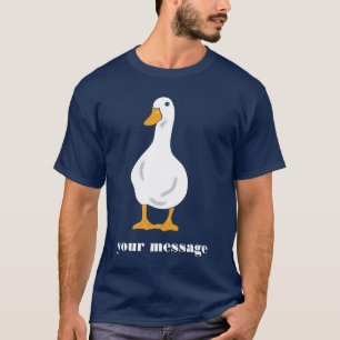 Grafikkarte für die benutzerdefinierte Meldung "Wh T-Shirt