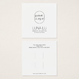 Grafikkarte für Minimalistische Haarklammern