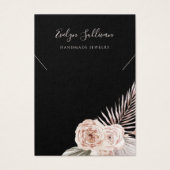 Grafikkarte für tropische Rose (Vorderseite)