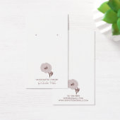 Grafikkarte mit hübscher Blume (Schreibtisch)