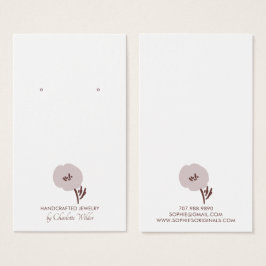 Grafikkarte mit hübscher Blume