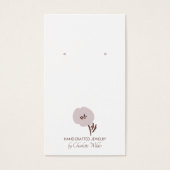 Grafikkarte mit hübscher Blume (Vorderseite)