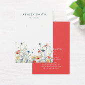 Grafikkarte mit lebendiger Wildblume (Schreibtisch)