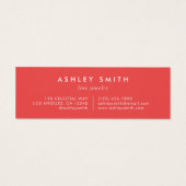 Grafikkarte mit lebendiger Wildblume (Rückseite)