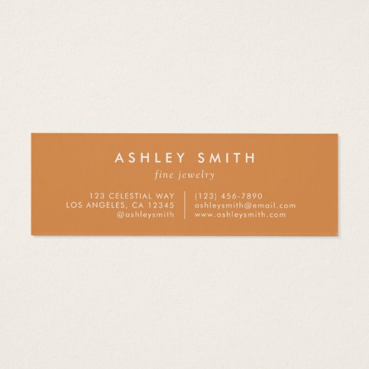 Grafikkarte mit rustikaler Wildblume (Rückseite)