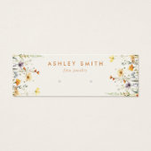 Grafikkarte mit rustikaler Wildblume (Vorderseite)