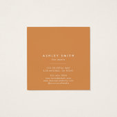 Grafikkarte mit rustikaler Wildblume (Rückseite)