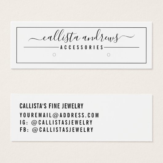 Grafikkarte mit Schwarz-weißem Skriptborder (Vorne & Hinten)