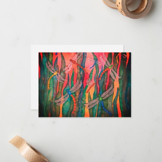 Grafikkarte Mitteilungskarte (Vorderseite/Rückseite Beispiel)