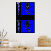 Grafikkarte und Modelle Poster (Küche)