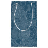Grafikkarte von Boston Kleine Geschenktüte (Vorderseite)