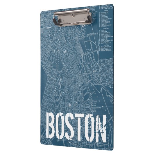 Grafikkarte von Boston Klemmbrett (Links)