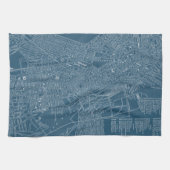 Grafikkarte von Boston Küchentuch (Horizontal)