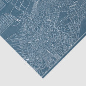 Grafikkarte von Boston Seidenpapier (Ausschnitt)