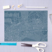 Grafikkarte von Boston Seidenpapier (Handwerk)