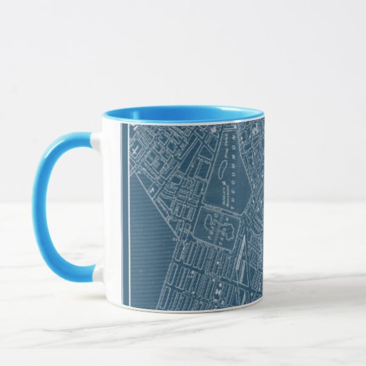 Grafikkarte von Boston Tasse (Links)
