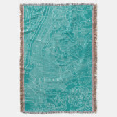 Grafikkarte von New York Decke (Vorderseite Vertikal)