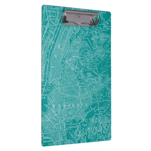 Grafikkarte von New York Klemmbrett (Rechts)