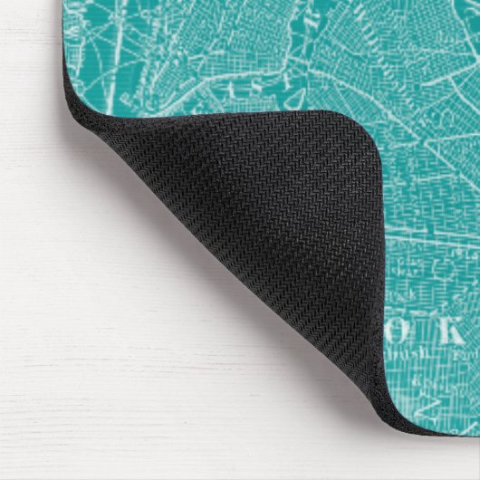 Grafikkarte von New York Mousepad (Ecke)