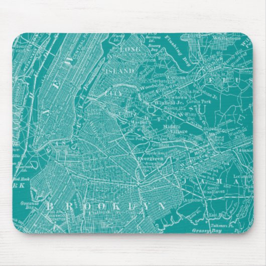 Grafikkarte von New York Mousepad (Vorne)
