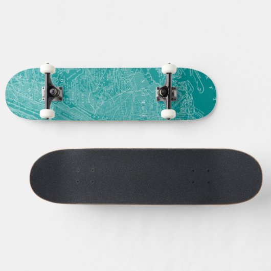Grafikkarte von New York Skateboard (Horizontal)