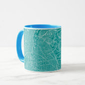 Grafikkarte von New York Tasse (Vorderseite Links)