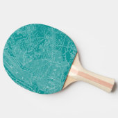 Grafikkarte von New York Tischtennis Schläger (Seitenansicht)