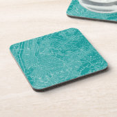 Grafikkarte von New York Untersetzer (Linke Seite)