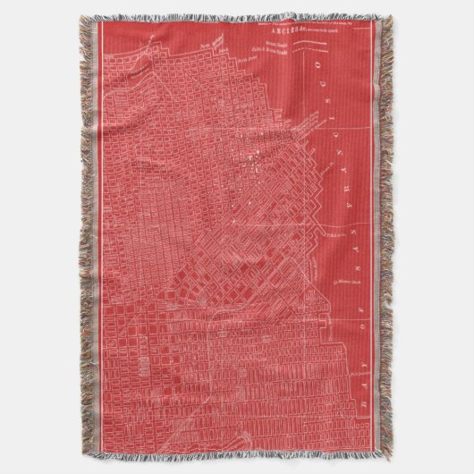 Grafikkarte von San Francisco Decke (Vorderseite Vertikal)