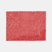 Grafikkarte von San Francisco Fleecedecke (Vorderseite (Horizontal))