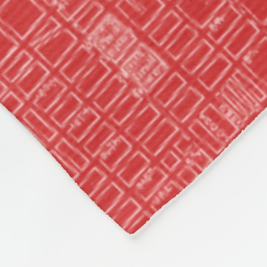 Grafikkarte von San Francisco Fleecedecke (Ecke)