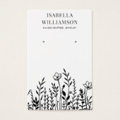 Grafikkarten mit hübscher Wildblume (Vorderseite)