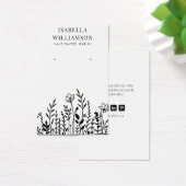 Grafikkarten mit hübscher Wildblume (Schreibtisch)