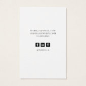 Grafikkarten mit hübscher Wildblume (Rückseite)