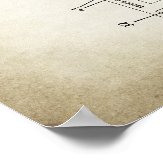 Grafikkartenpatent Poster (Ecke)