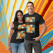 Grafikleben 2023 Abstrakte Linien und Kurven T-Shirt