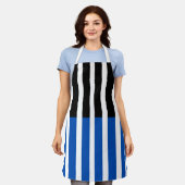 Grafiklinien Schürze (Getragen)