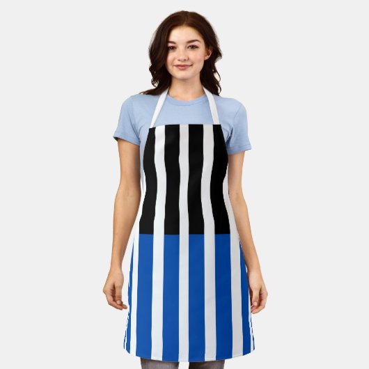 Grafiklinien Schürze (Getragen)