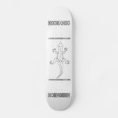 Grafiklizzard Skateboard (Vorderseite)