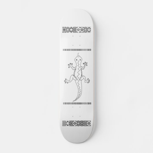 Grafiklizzard Skateboard (Vorderseite)