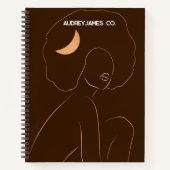 Grafikmathematik-Notebook für Jugendliche Notizblock (Vorderseite)