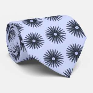 Grafikmuster der Lavender-Blume Krawatte