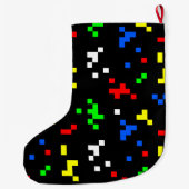 Grafikmuster für das 8-Bit-Videospiel Großer Weihnachtsstrumpf (Rückseite)