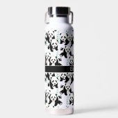 Grafikmuster von Panda Bears zur Personalisierung Trinkflasche (Vorne)