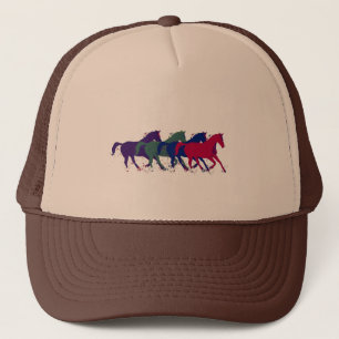 Grafikpferde Truckerkappe